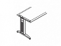 Опора стола с регулируемой высотой, правая Format 184937dx