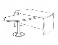 Приставка к столу Реноме lux МЛ-381