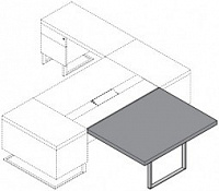Приставка к столу руководителя Deck DC290