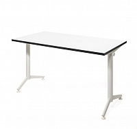 SECRET стол письменный 140*70 белый/графит 202 101 W3.1 078