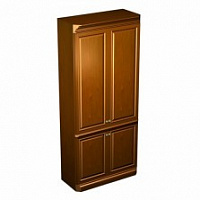 Шкаф для документов с деревянными дверьми Мистер MI 100W