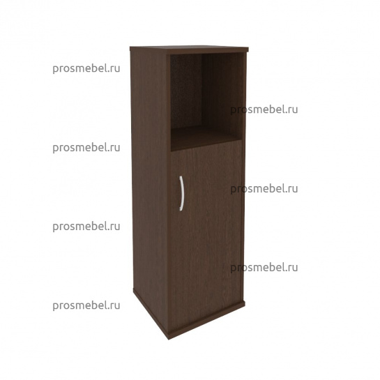 Шкаф средний узкий Riva (1 низкая дверь ЛДСП)