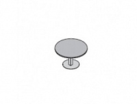 Конференц-стол на металлической опоре, круглый Trend 1716