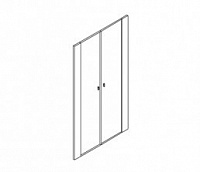 Двери для шкафа, стекло Numen NU01638