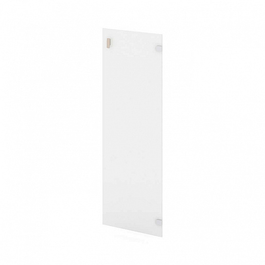 Дверь для шкафа стеклянная без рамы средняя правая Estetica