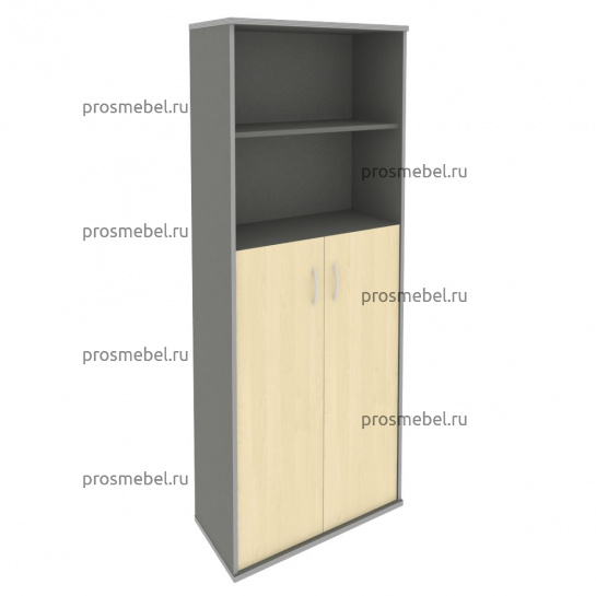 Шкаф высокий широкий Riva (2 средние двери ЛДСП)