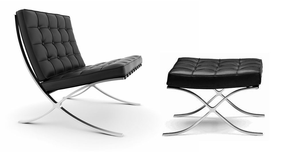 Барселона Стиль Лавсит Софа / Barcelona Style Loveseat Sofa